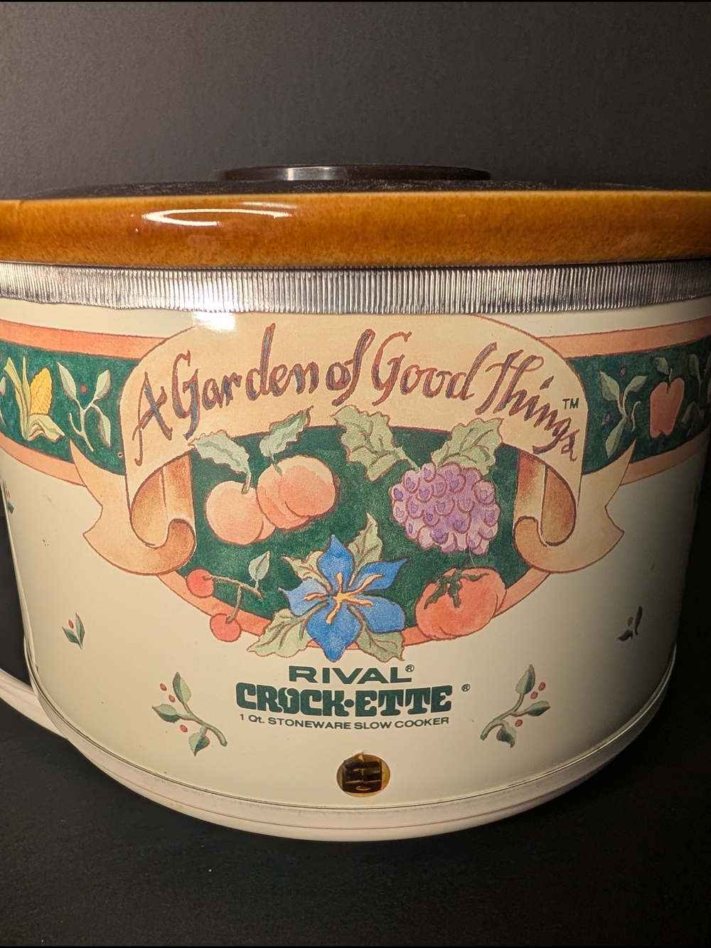 Rival Crock-ette 'A Garden of Good Things' Stoneware Slow Cooker
